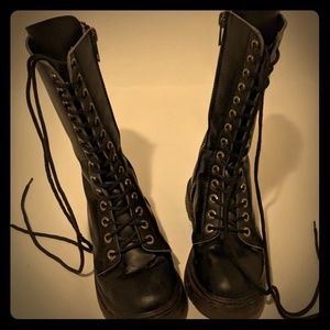 Demonia black boots